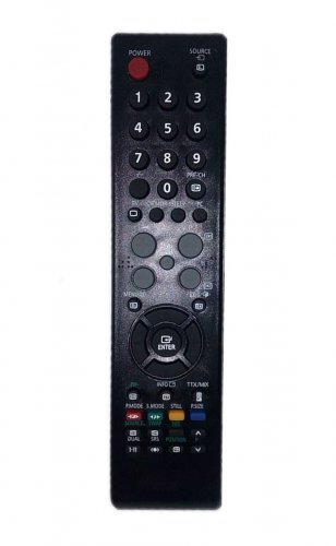 Replacement Remote Control Compatible for Samsung LA37S71BX/XSG LA40R71BS/XSE LE37S62BX/XEC LE40R72B
