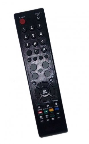 Replacement Remote Control Compatible for Samsung LA37S71BX/XTL LA40R71B LE37R72N LE40R75BX/XEE LE40