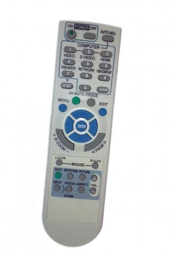 Replacement Remote Control Compatible for NEC M300WS VT47 NP110 P420X NP600 LT37 Projector