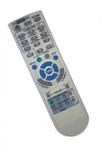 Replacement Remote Control Compatible for NEC M300X+ RD458E VT590 NP61 V230+ NP500WS NP300+ Projecto