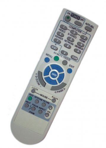 Replacement Remote Control Compatible for NEC M300W VT670 NP64 V300X NP510WS VT700 Projector