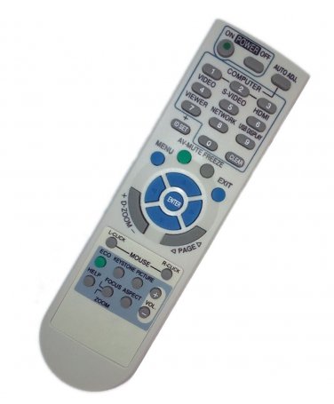 Replacement Remote Control Compatible for NEC M350XC VT58 NP115+ NP3250 NP610C LT180+ Projector