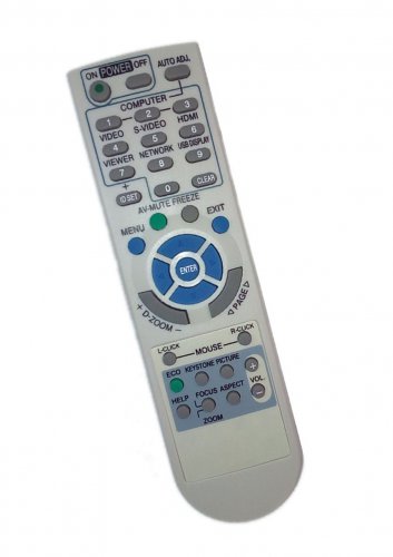 Replacement Remote Control Compatible for NEC M350X+ VT49 NP115 NP2250 NP610+ VT800 Projector