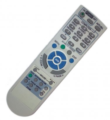 Replacement Remote Control Compatible for NEC M260XC RD-452E VT480 NP42 NPM260W NP405C NP215 Project
