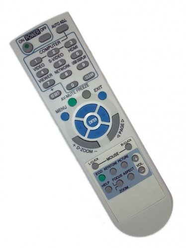 Replacement Remote Control Compatible for NEC M230X+ RD-448E VT380 NP40 LT280 NP400C M420X+NP Projec