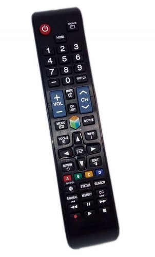 Replacement Remote Control Compatible for Samsung UN32F4300AHXPA UN40FH5303HX UN46FH6203FXZX UN50FH5