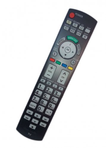 Replacement Remote Control Compatible for Panasonic TCP50VT20 TC-P58VT25 TCP54G20 TC-P65VT25 TCP54G2