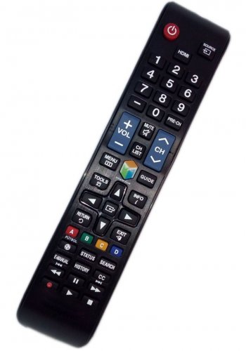 Replacement Remote Control Compatible for Samsung UN32F4300AGXZS UN40FH5303GXZD UN46FH5303KX UN50FH5