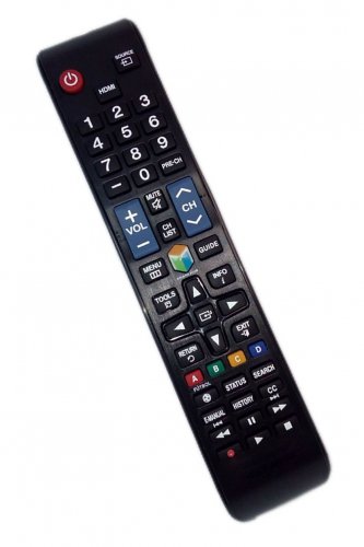 Replacement Remote Control Compatible for Samsung UN32F4300AFXZX UN40FH5303FXZX UN46FH5303GXZS UN50F