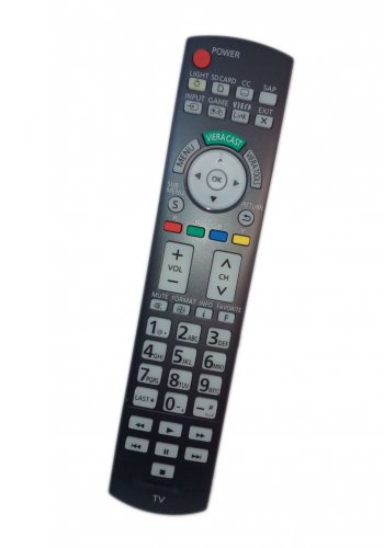 Replacement Remote Control Compatible for Panasonic TC-P54G25 TCP46G25 TC-P42GT15 TCP50GT25 TC-P54VT