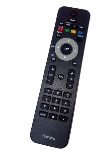 Replacement Remote Control Compatible for Philips 15MF227 26PFL5302D 32PFL5322D/37E 37PFL7332D/37E 4