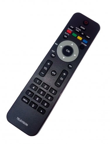 Replacement Remote Control Compatible for Philips TV 15MF227B/27E 26PFL5322D 32PFL5332D/37B 37PFL533