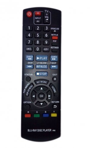 N2QAYB000734 Remote Control Replacement for Panasonic DMP-BD87 DMPBD77 DMPBD871 DMP-BD87-K DMP-BD87P
