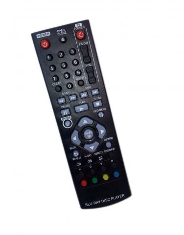 Replacement Remote Control Compatible for LG BP220 BD530 BP320P BP135 BP300 BP340 BPM25 DVD Blu-Ray 