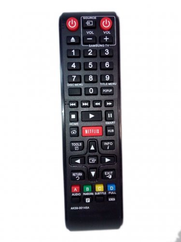 AK59-00145A Remote Control Replacement for Samsung BD-E5700 BDEM57C BD-FM59C/ZA BD-F7500 BDEM59/ZA B