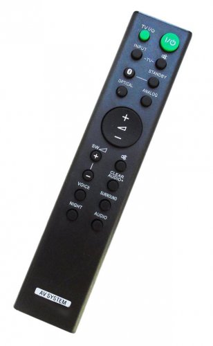 Replacement Remote Control Compatible for Sony HTCT180 RMT-AH100U 149293011 HT-CT780 SACT180 SA-WCT1