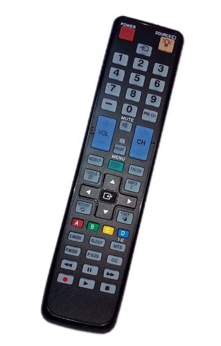 Replacement Remote Control Compatible for Samsung UE32C4000PWXXN LN46C10N1FXZC LN55C630K1FXZA LE37C5