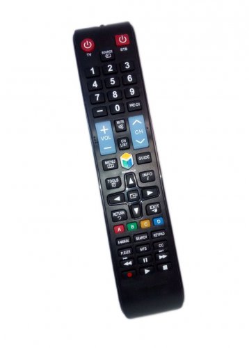 Replacement Remote Control Compatible for Samsung UN40H5201 UN46H5203AFXZA UN40H6203 UN50H6203AFXZA 