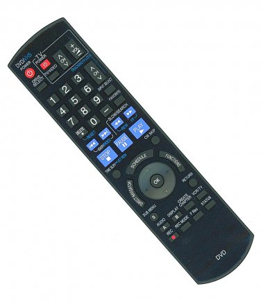 Replacement Remote Control Compatible for Panasonic DMREZ485 EUR7659T60 DMR-EZ475VPK DMREA18K DMR-EZ