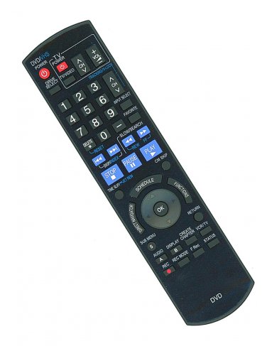 Replacement Remote Control Compatible for Panasonic DMR-EA38VK DMREZ48V DMR-EZ475V DMREZ27 DMREZ475V