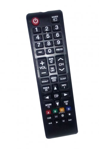 Replacement Remote Control Compatible for Samsung PL43F4500AFXZP AA5900821A LH40HDPLGAZA T24C550ND U