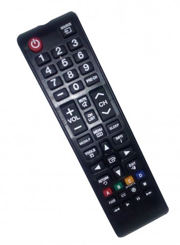 Replacement Remote Control Compatible for Samsung PL51F4500AF AA59-00720A LH46HDPLGA T24C730 UN32EH4