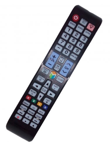 Replacement Remote Control Compatible for Samsung UN40J5500AFXZA UN48JU650DFX UN55JS7000FXZA UN65J63