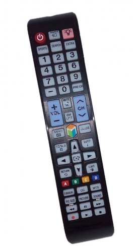 Replacement Remote Control Compatible for Samsung UN40D550DAF UN48JU6500F UN55J6300AF UN60JU6500FXZA