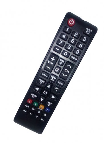Replacement Remote Control Compatible for Samsung T24C730NDZA UN46ES6003V T27C730ND/ZA UN55EH6001FXZ