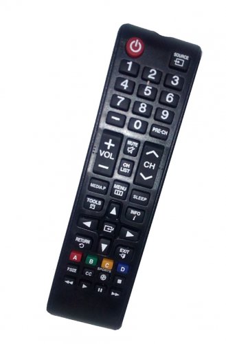Replacement Remote Control Compatible for Samsung PL51F4500AFXZP AA5900720A LH46HDPLGA/ZA T24C730ND 