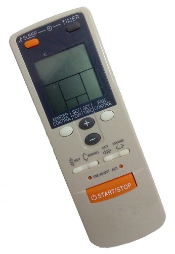 Replacement Air Conditioner Remote Control Compatible for Fujitsu ASU9CQ ARJW11 AR-DL9 AR-DL3 ASU9R1