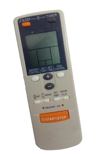 Replacement Air Conditioner Remote Control Compatible for Fujitsu ABU18RULX AR-JW27 ARHG1 ASU30C1 AS