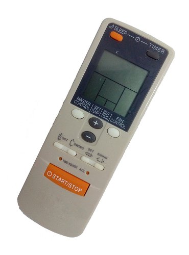Replacement Air Conditioner Remote Control Compatible for Fujitsu AWTZ18LBC AR-JW13 ARDL10 AR-JW1 AR