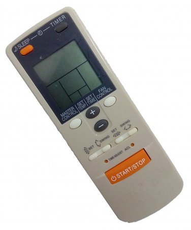 Replacement Air Conditioner Remote Control Compatible for Fujitsu MW09Y1E AR-JW19 AR-DL1 ARDB5 MW09Y