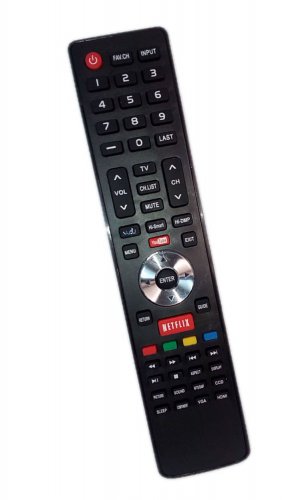 Replacement Remote Control Compatible for Hisense F40V87C EN-31201A 1068451 LTDN24V86US LTDN42K26US 
