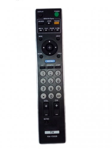 RM-YD028 1-487-180-11 Remote Control Replacement for Sony KDL22L5000 KDL-40S5100 KDL40VE5 KDL-52S510