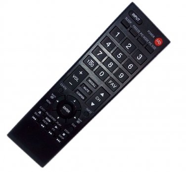 Replacement Remote Control Compatible for Toshiba 32L2400U 32SL400 40E210U 40L2400U 50L1450U LED HDT