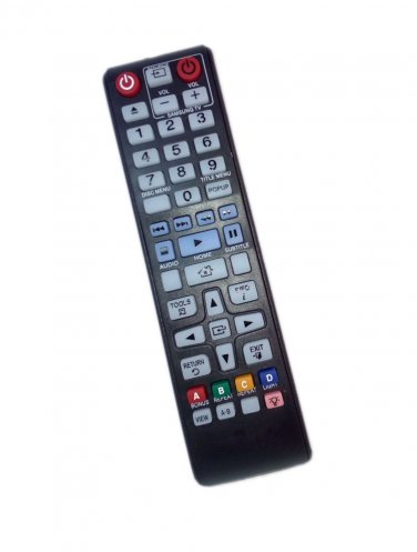 Replacement Remote Control Compatible for Samsung BD-F5700M AK5900172A AK59-00177A BDHM57 BD-F6700/Z