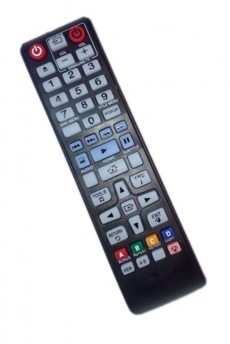 Replacement Remote Control Compatible for Samsung BD-F5700/ZA AK59-00173A BDHM57C BDF6700ZA DVD BD B
