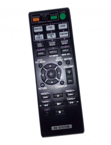 Replacement Remote Control Compatible for Sony DAV-DZ170 RM-ADU078 1-487-641-11 HCDDZ510 DAV-DZ175 H