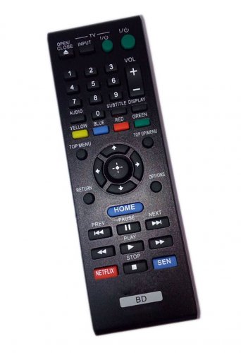 Replacement Remote Control Compatible for Sony BDP-BX110 BDP-BX18 RMTB116A BDPS5100/BM BDP-S480 BD B