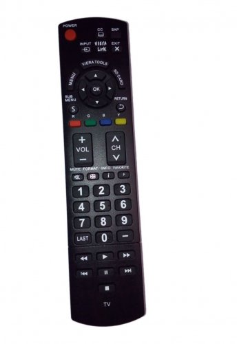 Replacement Remote Control for PANASONIC TH-37LRU50 TC-L37C22 TC-L32C22 TC-42LS24 TC-P46S2 TC-P50S2 