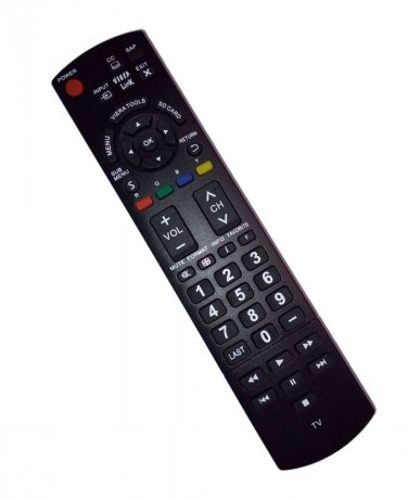 Replacement Remote Control Compatible for PANASONIC TH-42LRU20 TH-32LRU50 TC-P42C2 TC-50PS24 TH-37LR