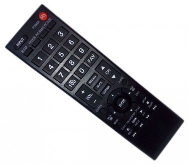 Replacement Remote Control Compatible for Toshiba 32DT2U CT-90325 75014374 50L2400 32C10U 32C110 LED