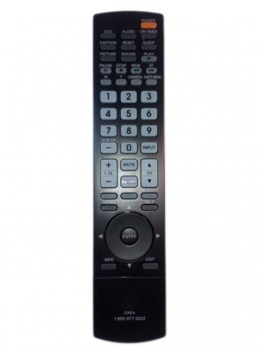 GXEA 1-800-877-5032 Remote Control Replacement for Sanyo DP37840 DP42840 DP46840 LCD55L4 DP50710 DP5