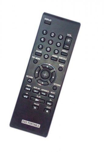 Replacement Remote Control Compatible for Sony DVP-FX97 DVPFX780 DVP-FX970 DVPFX96/S DVP-FX74C Porta