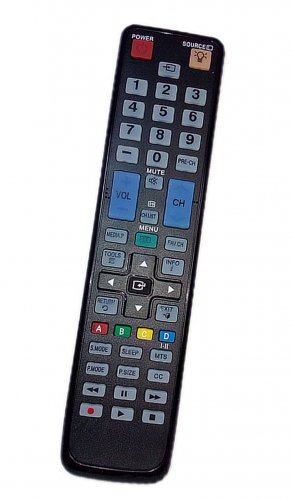Replacement Remote Control Compatible for Samsung LN40D630M3FXZA LN32C550J1F LN40C630K1F LN40D610M4F