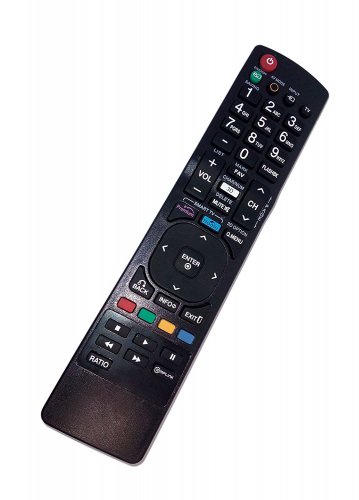 Replacement Remote Control Compatible for LG 42LK530-UC 42LV3700-UD 47LK550-UA 55LV5400UB LCD LED SM