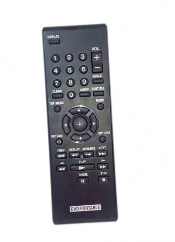 Replacement Remote Control Compatible for Sony DVP-FX730 DVPFX74 DVP-FX750/L DVPFX750/W DVP-FX750/R 