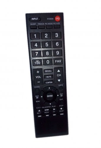 Replacement Remote Control Compatible for Toshiba 19AV600 CT90325 75022871 26C10U 32DT2UL 32E200U LE